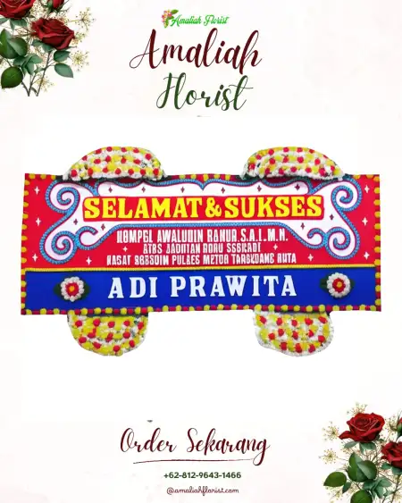 Papan Bunga Ucapan Selamat Cijayana